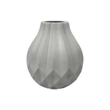 FUGURATO VASE 9518 | Ø22,5X25,5 CM WEISS