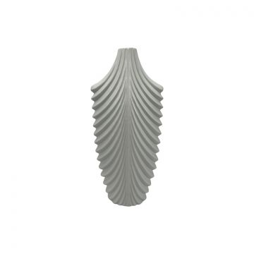 FUGURATO VASE 0005 | 21X10,7X46 CM WEISS