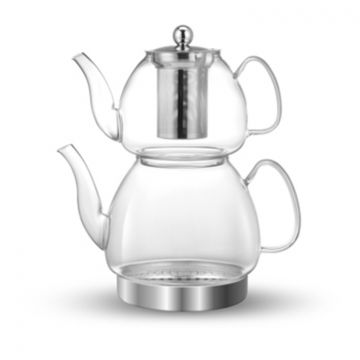 FERVEO BORA THEEPOTSET | 1,0/2,0 L TRANSPARANT