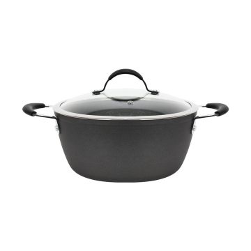 FERVEO DURA KOCHTOPF MIT GLASDECKEL 30CM