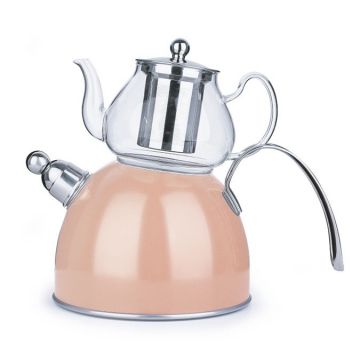 FERVEO DJENA THEEPOTSET 0,8/2,5 L ROZE GOUD