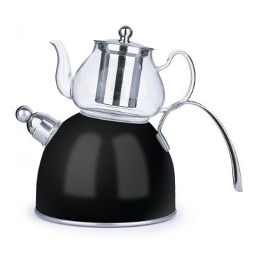 FERVEO DJENA THEEPOTSET 0,8/2,5 L ANTRACIET