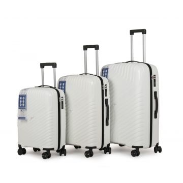 SUITCASE SET CNR002 | WHITE 3-PIECE