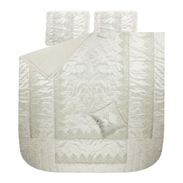 LAVELLA MANOLA BEDSPREISET 4-DLG CREAM