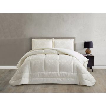 LAVELLA SELENA COMFORTER SET | 260X240 CM WHITE 3-PIECE
