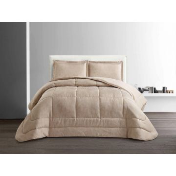 LAVELLA MASAL COMFORTER SET | 260X240 CM BEIGE 3-PIECE