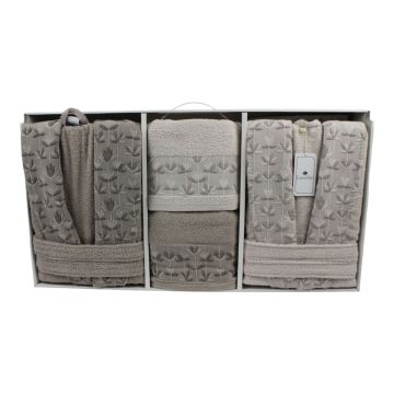 LAVELLA SIBEL WELLNESS SET | BEIGE-HELLBEIGE 6-TEILIG