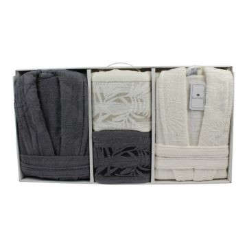 LAVELLA DURU WELLNESS SET | HELLGRAU-CREME 6-TEILIG