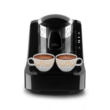 ARZUM OKKA TURKS KOFFIEZETAPPARAAT | ZWART-CHROOM
