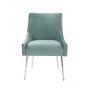 PARMA DINING CHAIR | GREEN FABRIC MJ11-65