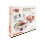 INOX AUFLAUFFORMEN SET 3-TEILIG
