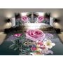 DUVET COVER SET FLORAL 240*220CM 5D 4-PIECE | IN THE MIX