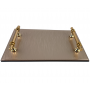 SERVING TRAY CNR50392 | 30X20 CM GOLD