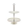 SERVING STAND CNR-904 2-LAYER SILVER