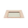 SERVING TRAY WITH CRYSTALS CNR-15A0030RG-L GOLD