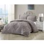 YASMIN COMFORTER SET CNR001 | TAUPE 3-PIECE