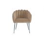 SORRENTO DINING CHAIR | TAUPE FABRIC MJ11-8