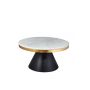 ROVIGO COFFEE TABLE SET MATT BLACK | MARBLE 928
