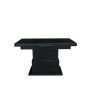 FERMO COFFEE TABLE BLACK | 130/163X50/79X80 CM CERAMIC PB006