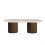 PATERNO COFFEE TABLE BROWN | 130X70X45 CM TRAVERTINE