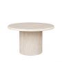 PATERNO EETTAFEL TRAVERTINE | Ø130X75 CM TRAVERTINE