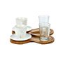 BRICARD ESPRESSO SET 2-PERSOONS 84778 BAMBOO