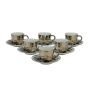 BRICARD KOFFIESET 001 | 12-DLG GOUD