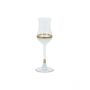 BRICARD LINES LIQUOR GLASSES SET | WHIT-GOLD 6-PIECE