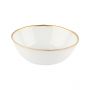 BRICARD KRONOS BOWLS SET | 15 CM FROSTED WHITE-GOLD 6-PIECES