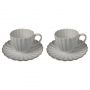 BRICARD PARIS ESPRESSO SET | 4-PIECE WHITE