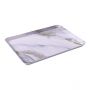 BRICARD MELAMINE SERVING TRAY 101 | WHITE-MARBLE 42X31 CM