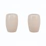BRICARD COLMAR TABLEWARE SET | WHITE-TAUPE 27-PIECE