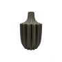 FUGURATO VASE 9284 | Ø24X38,5 CM GRAU