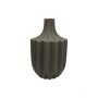 FUGURATO VASE 9284 | Ø19,5X30 CM GREY