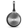 FERVEO NOVA KOEKENPANSET ZWART-WIT | Ø20/24/28 CM 3-DELIG