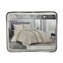 LAVELLA NAZLI TAGESDECKE SET | 260X240 CM BEIGE 3-TEILIG