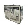 LAVELLA NAZLI TAGESDECKE SET | 260X240 CM BEIGE 3-TEILIG