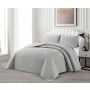 LAVELLA HAVIN TAGESDECKE SET | 240X250 CM GRAU 3-TEILIG