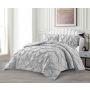 LAVELLA EFSUN TAGESDECKE SET | 240X250 CM GRAU 3-TEILIG