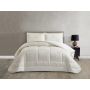 LAVELLA SELENA TAGESDECKE SET | 260X240 CM WEIß 3-TEILIG