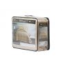LAVELLA HANDE TAGESDECKE SET | 260X240 CM BEIGE 3-TEILIG