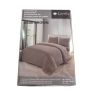 LAVELLA SADE DEKBEDOVERTREK SET | BRUIN 200X220 CM 4-DELIG
