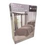 LAVELLA SADE DEKBEDOVERTREK SET | BRUIN 200X220 CM 4-DELIG