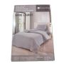 LAVELLA SADE DEKBEDOVERTREK SET | L.GRIJS 140X200 CM 3-DELIG