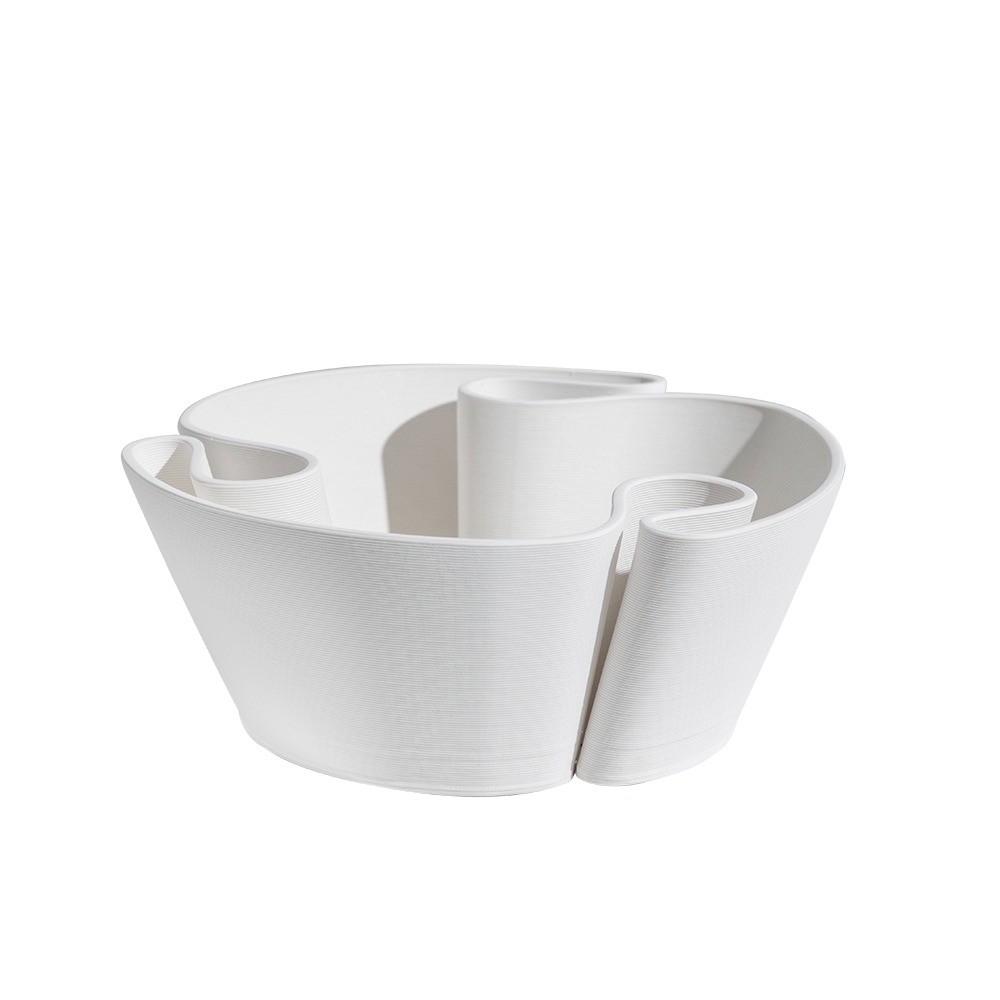FUGURATO PERLA DISH 3D2502009-06 | Ø28X11 CM