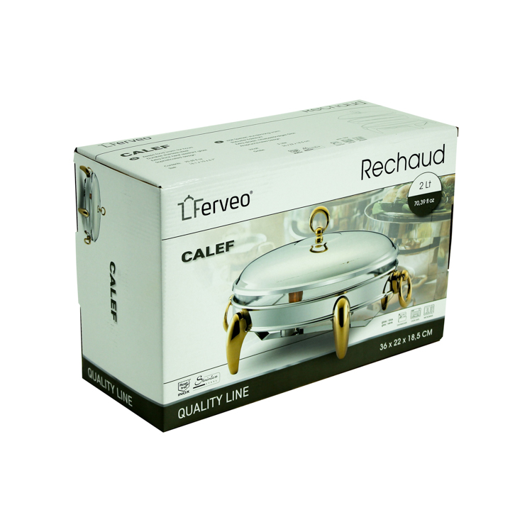 FERVEO CALEF RECHAUD 301 | 2,0 L ZILVER-GOUD