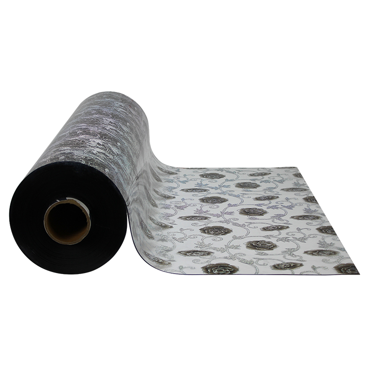 PVC 1,7MM TRANSPARENT | GEDRUCKT SILVER GUL