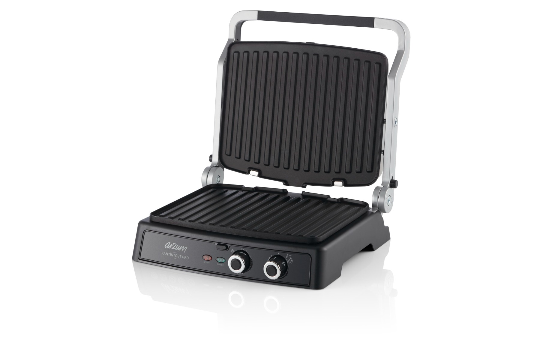 ARZUM KANTINTOST PRO GRILL AND SANDWICH MAKER | INOX