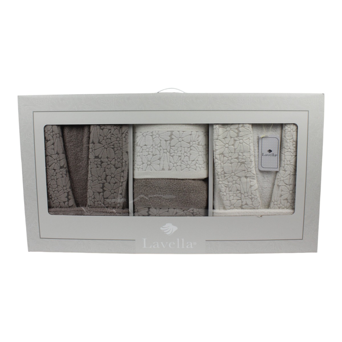 LAVELLA VERA WELLNESS SET | BEIGE-CREME 6-TEILIG