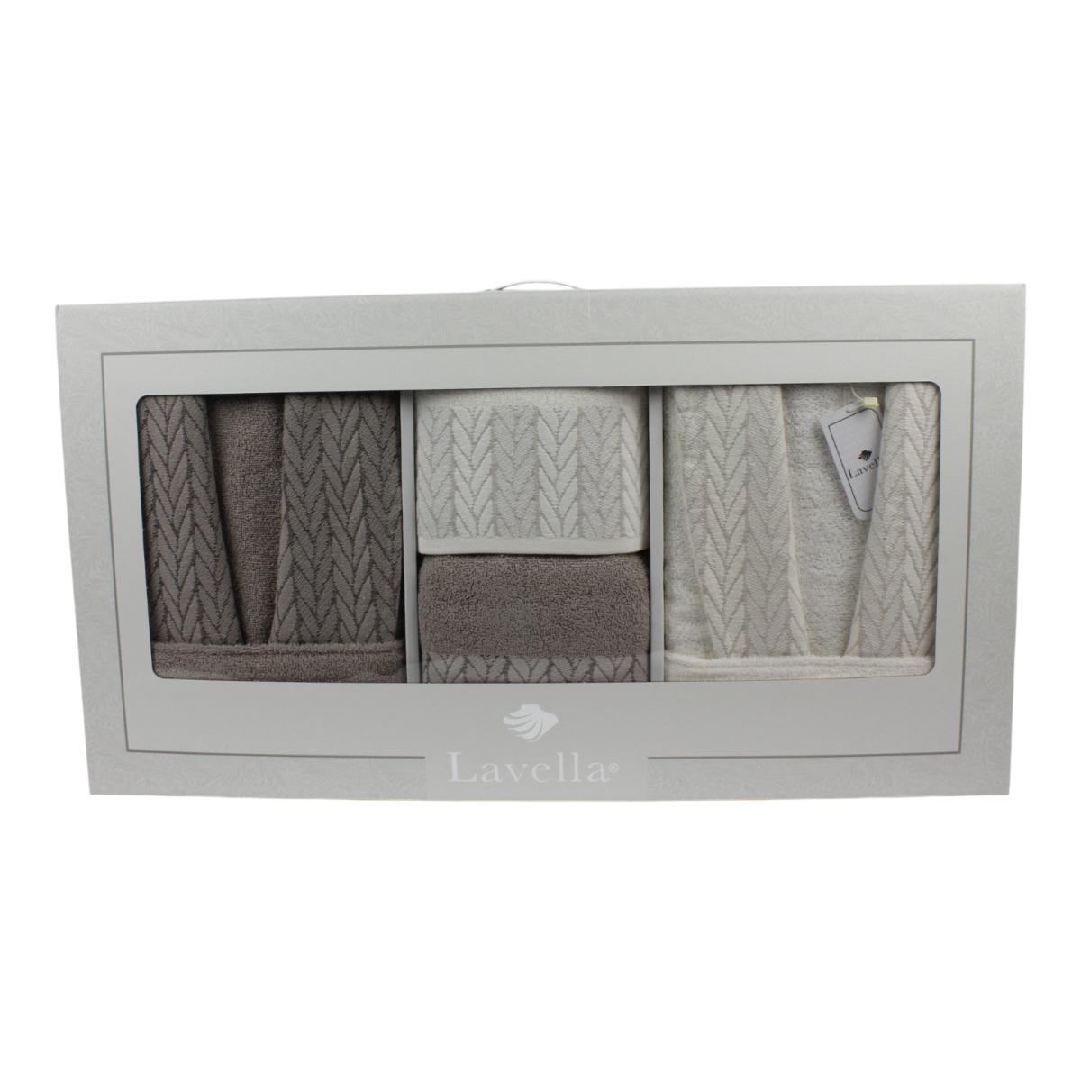 LAVELLA SENA WELLNESS SET | BEIGE-CREME 6-TEILIG
